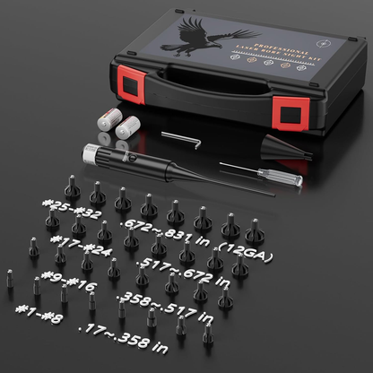 Tgtsoptic™Bore Sight Laser Professional Green Laser Bore Sight Kit